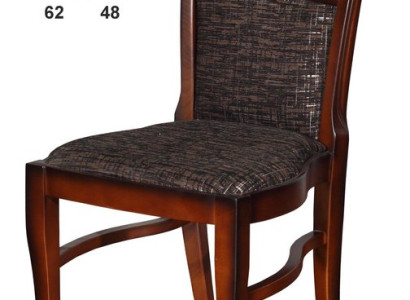 Real Wood Chair Chair Seat Fabric Chairs MADE IN EU Armchair Dining room Office